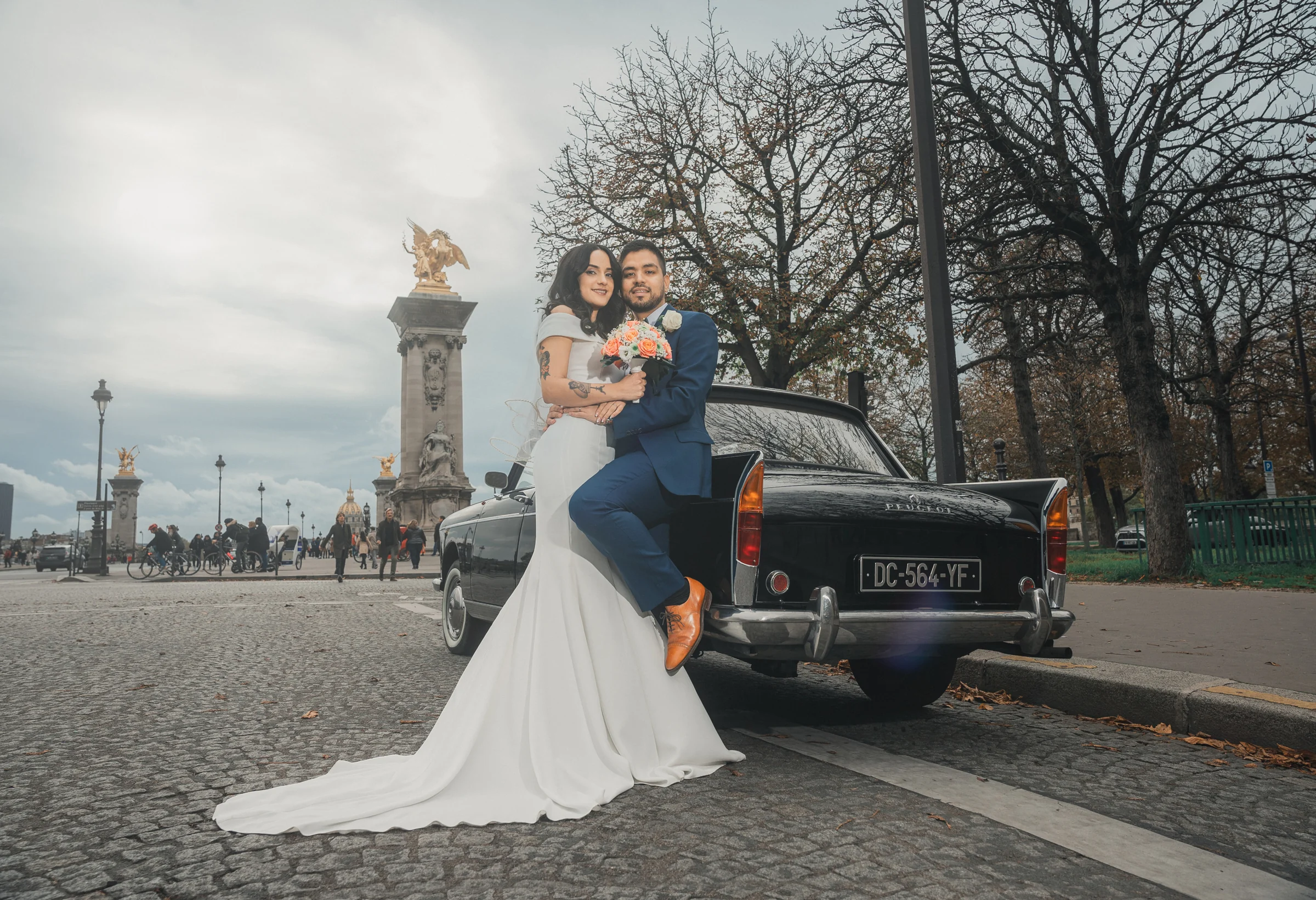 Paris wedding photographed by Juan Camilo Ospina