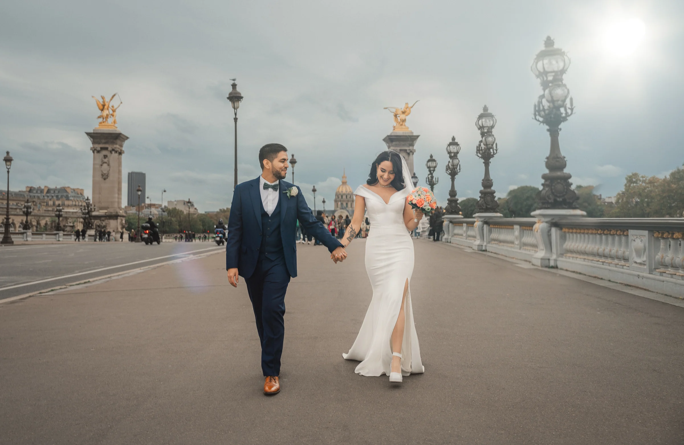 Paris wedding photographed by Juan Camilo Ospina